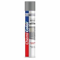 Tinta spray chemicolor metalica prata 250ml