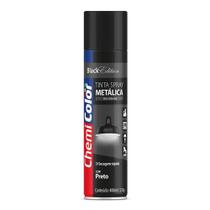 Tinta Spray Chemicolor Metálica Preto 400ml