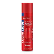 Tinta Spray Chemicolor Metálica Vermelho 400ml Tinta Spray Chemicolor Metálica Vermelho 400ml