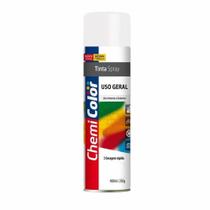 Tinta Spray Chemicolor Uso Geral 400ml / 250g Branco Fosco - 43724 - Chemiker