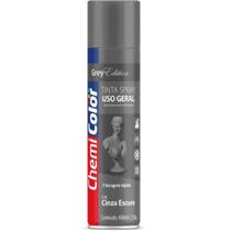 Tinta spray chemicolor uso geral - 400ml - cinza escuro