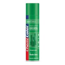Tinta spray chemicolor uso geral - 400ml - verde claro