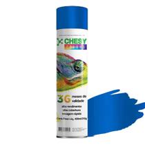 Tinta spray chesy metalico azul 210g 400ml chesiquimica