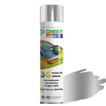 Tinta spray chesy metalico cromada 210g 400ml chesiquimica