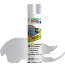 Tinta spray chesy metalico prata 210g 400ml chesiquimica