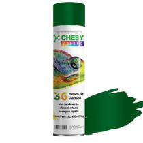 Tinta spray chesy metalico verde 210g 400ml chesiquimica