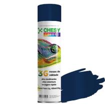 Tinta spray chesy uso geral azul escuro 210g 400ml chesiquimica Tinta spray chesy uso geral azul escuro 210g 400ml chesiquimica