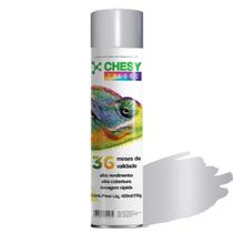Tinta spray chesy uso geral cinza primer 210g 400ml chesiquimica