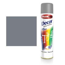 Tinta spray cinza 350ml - colorgin - COLORGIN DECOR