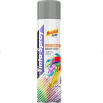 Tinta spray cinza medio 400ml mundial