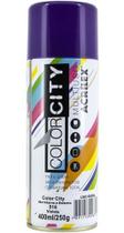 Tinta Spray Color City Multiuso 400ml Violeta - Acrilex