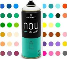 Tinta Spray Colorart Nou Colors P/ Grafiteiros 400ml Cores