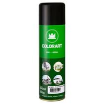 Tinta Spray Colorart Uso Geral Cor Preto Brilhante Secagem Rápida Interior Exterior 300ml