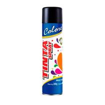 Tinta spray colore multiuso preto brilho 400ml Tinta spray colore multiuso preto brilho 400ml