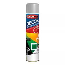 Tinta Spray Colorgin Decor Cinza 8651 - 360ml.