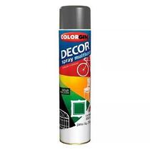 Tinta Spray Colorgin Decor Grafite 8661 - 360ml.