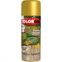 Tinta Spray Colorgin Metalik Ouro 350Ml 52 Tinta Spray Colorgin Metalik Ouro 350Ml 52