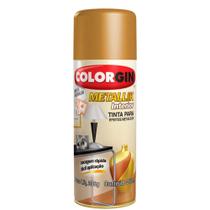 Tinta Spray Colorgin Metallik 350 ml Dourado - 057 - COLORGIN