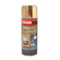 Tinta Spray Colorgin Metallik 350 ml Dourado - 057