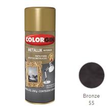 Tinta spray colorgin metallik bronze