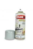 Tinta Spray Colorgin Metallik Metálico Prata 250g