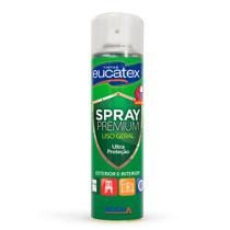 Tinta Spray Colorido Eucatex 400ml para Madeira Metal Mdf Artesanato