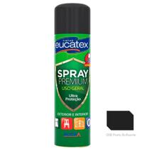 Tinta Spray Colorido Eucatex 400ml para Madeira Metal Mdf Artesanato