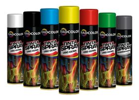 Tinta Spray Cores Uso Geral E Automotivo Radcolor 400ml