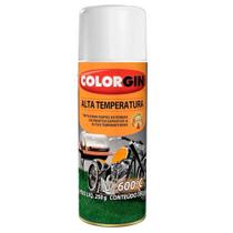 Tinta Spray de Alta Temperatura Branco Fosco 350 ml - 5724 - COLORGIN