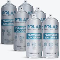 Tinta spray de revestimento transparente Polar Clear Gloss Flawless Lacquer Tinta spray de revestimento transparente Polar Clear Gloss Flawless Lacquer