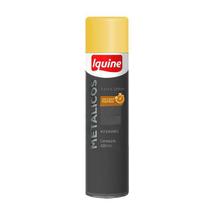 Tinta Spray de Uso Metálico Premium Ouro Clássico 400ML Iquine