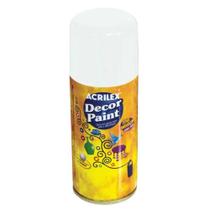 Tinta Spray Decor Paint Acrilex 150 ml Branco - 10150-519