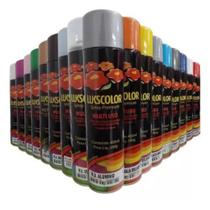 Tinta Spray Diversas Cores Lukscolor Multiuso Brilho 400 Ml