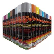 Tinta Spray Diversas Cores Lukscolor Multiuso Brilho 400 Ml