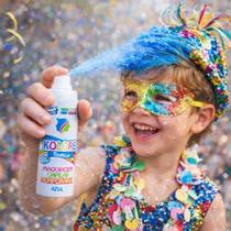 Tinta Spray Divertida Para Cabelo Fashion Azul 125ml/55g Axé Brasil Tinta Spray Divertida Para Cabelo Fashion Azul 125ml/55g Axé Brasil