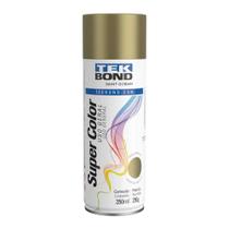 Tinta Spray Dourado Uso Geral 350ml SuperColor Tekbond Tinta Spray Dourado Uso Geral 350ml SuperColor Tekbond