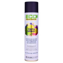 Tinta Spray Eco 400ml Alta Temperatura - Preto Fosco