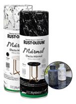Tinta Spray Efeito Mármore Linhas 400ml Mármol Rust Oleum