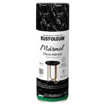 Tinta Spray Efeito Mármore Preto Rust-Oleum