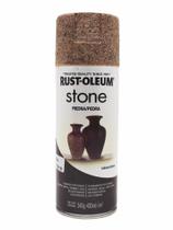 Tinta Spray Efeito Pedra Bege Sienna - Aspecto Natural de Pedra com Textura 340g Rust-Oleum