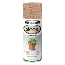 Tinta Spray Efeito Pedra Stone Cor Bege Siena Rust Oleum