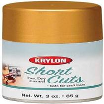 Tinta spray em aerossol Krylon KSCS029 Short Cuts Gold Leaf 90mL