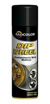 Tinta Spray Envelopamento Líquido Amarelo 500ml Dip Wheel