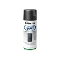 Tinta Spray Epóxi Aço Inoxidável Preto Rust-Oleum