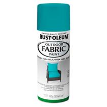 Tinta Spray Fabric Tecido Turquesa Rust-Oleum