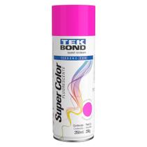 Tinta Spray Fluorescente Rosa 350ml / 250g - Tekbond 23241006900 Tinta Spray Fluorescente Rosa 350ml / 250g - Tekbond 23241006900