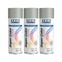Tinta Spray Fundo ( Primer ) - Super Bond 350ml Kit C/ 3
