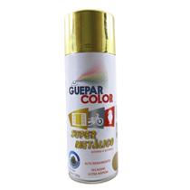 Tinta Spray Guepar Color Super Metálico Dourado