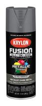 Tinta spray Krylon Fusion Adesivo tudo-em-um 355 ml de metal escuro