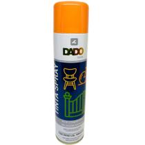 Tinta Spray laranja Dado Tools 400ml/210g Alta Cobertura e Secagem Rápida